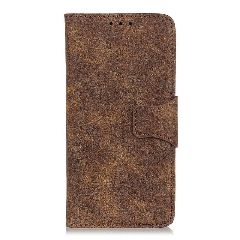 Etui Til Samsung Galaxy A12 Originalitet Edouard Faux Leather Vintage