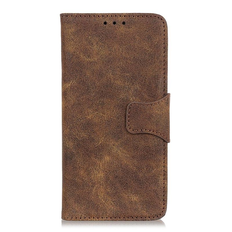 Etui Til Samsung Galaxy A12 Originalitet Edouard Faux Leather Vintage