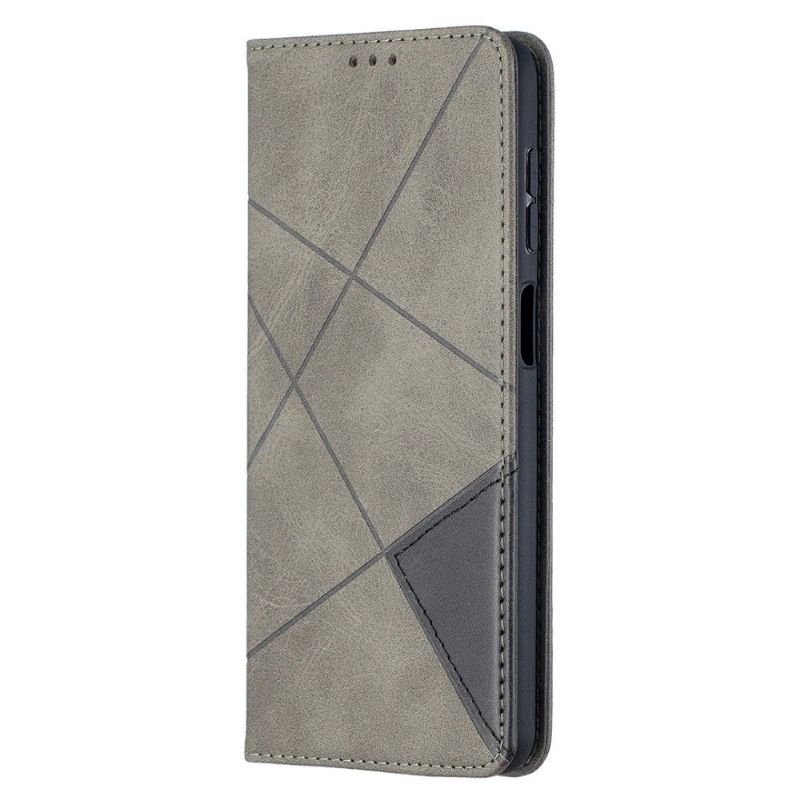 Folio Deksel Til Samsung Galaxy A12 Anti-fall Célinia Style Skinnkortholder