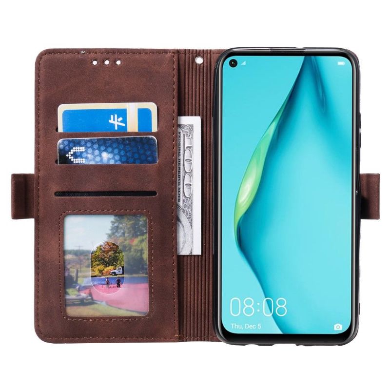 Folio Deksel Til Samsung Galaxy A12 Lommebok Vintage Lommebok