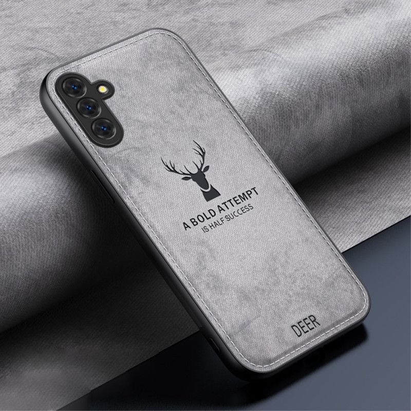 Deksel Samsung Galaxy A55 5g Faux Deer Leather