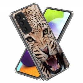 Etui Samsung Galaxy A55 5g Med Leopardmønster