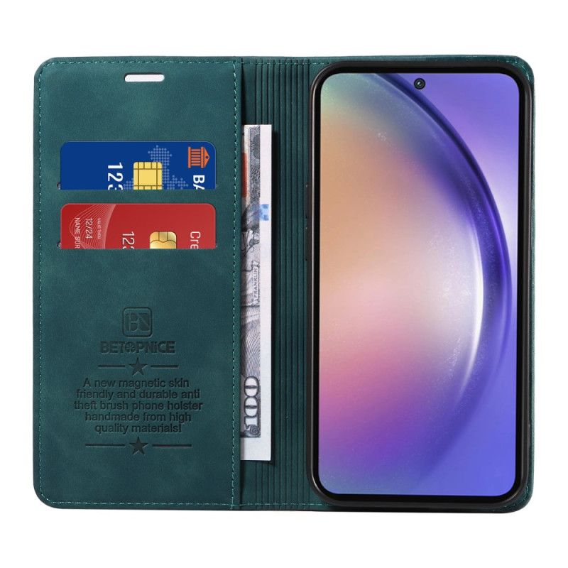 Folio Deksel Samsung Galaxy A55 5g Betopnis Beskyttelse Deksel