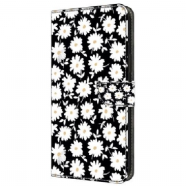 Folio Deksel Samsung Galaxy A55 5g Blomster