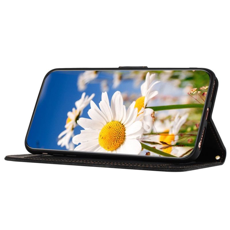 Folio Deksel Samsung Galaxy A55 5g Blomstermønster Med Stropp