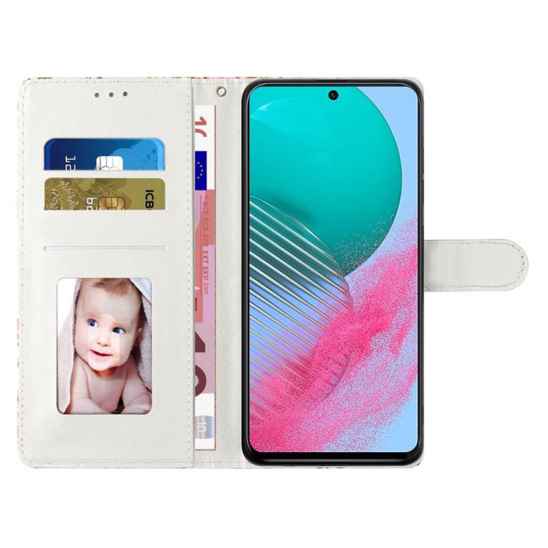 Folio Deksel Samsung Galaxy A55 5g Stroppsolsikker