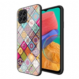 Deksel Til Samsung Galaxy M33 5G Mandala Kaleidoskop Med Stativ