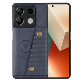 Deksel Xiaomi Redmi Note 13 5g Skinneffektkortholder