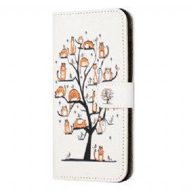 Folio Deksel Xiaomi Redmi Note 13 5g Cats In The Lanyard Tree