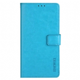 Folio Deksel Xiaomi Redmi Note 13 5g Skinneffekt Idewei