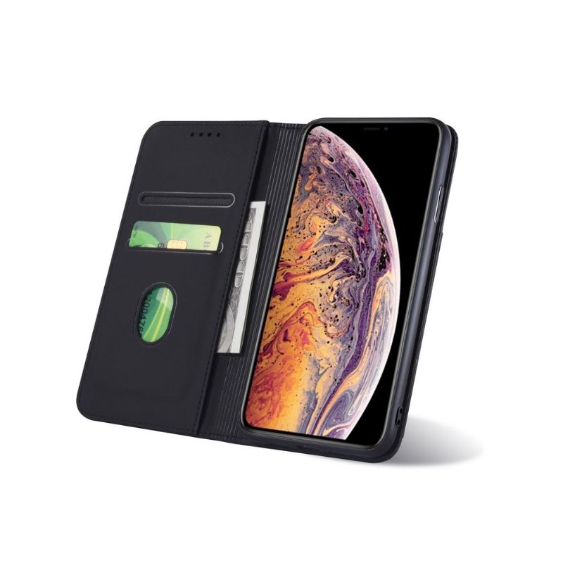 Case Til iPhone XS Max Folio Deksel Soft Touch