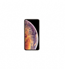 Deksel Til iPhone XS Max Skinnbelagt - Sort