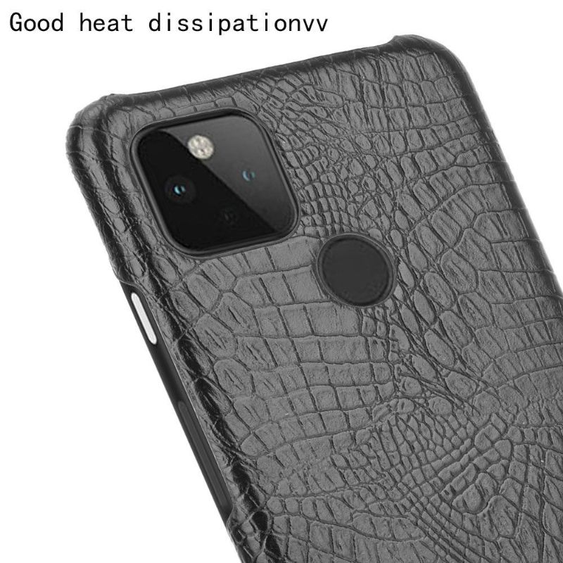 Deksel Til Google Pixel 5 Originalitet Croc Skin Effect