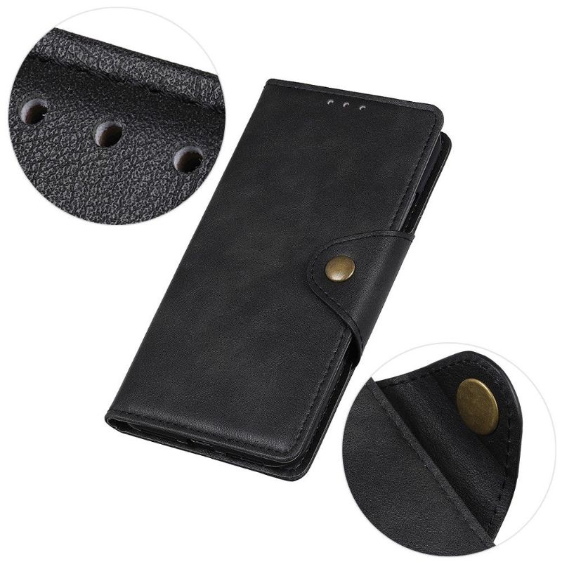 Folio Deksel Til Motorola Moto G200 5G Full Protect Matt Kunstskinn