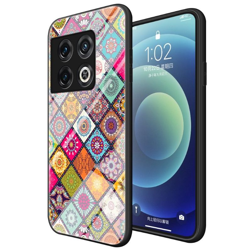 Deksel Til OnePlus 10 Pro Mandala Kaleidoskop Med Stativ