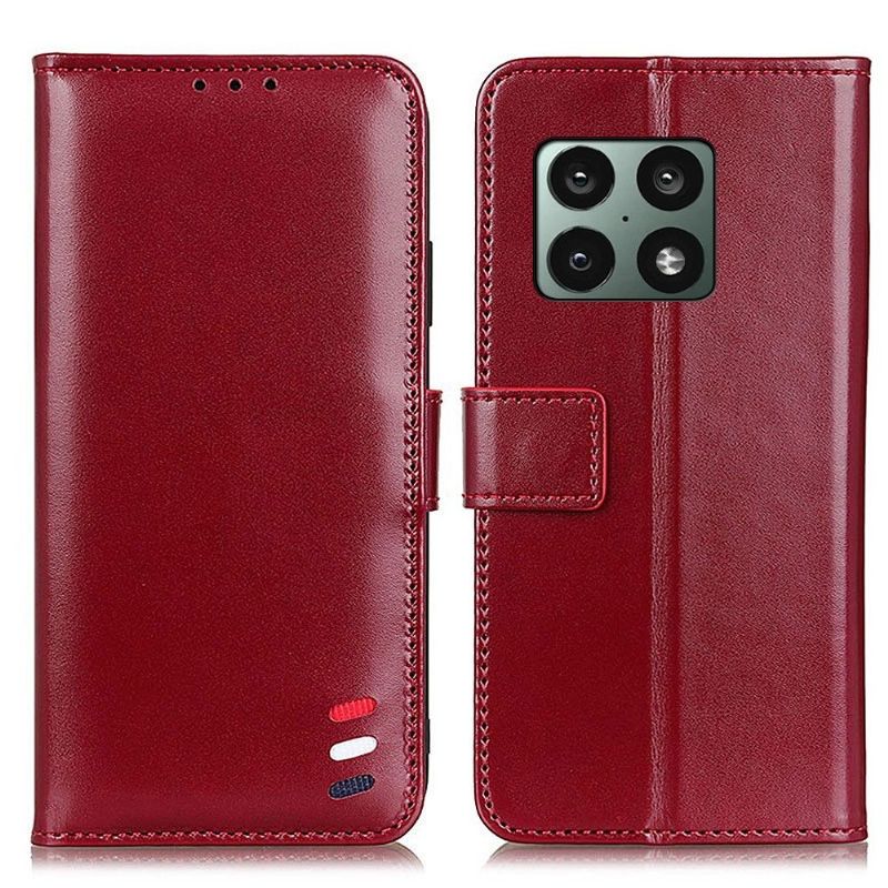 Folio Deksel Til OnePlus 10 Pro Lærdeksel Melody Faux Leather Folio