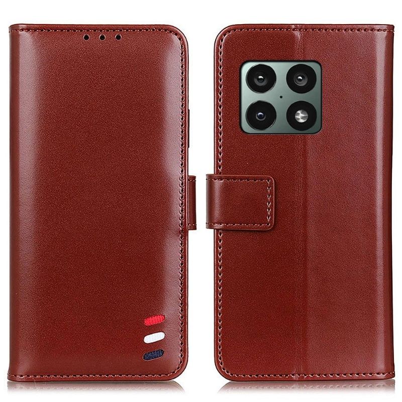 Folio Deksel Til OnePlus 10 Pro Lærdeksel Melody Faux Leather Folio