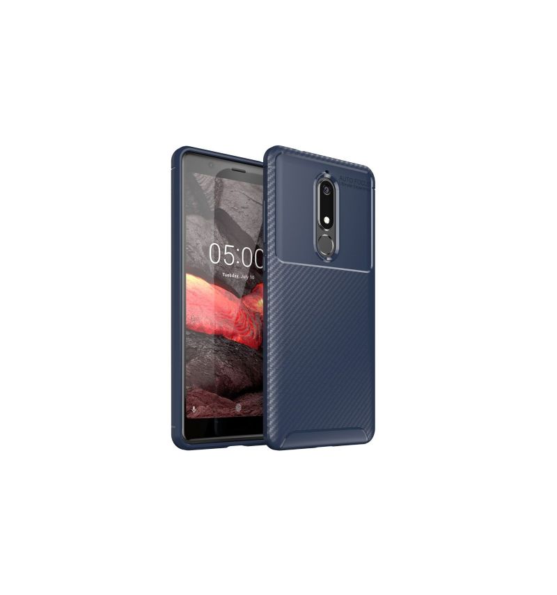 Deksel Til Nokia 5.1 Anti-fall Karbon Classy