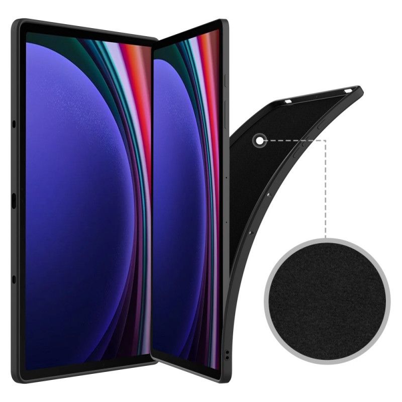 Deksel Samsung Galaxy Tab S9 Plus Flytende Silikon