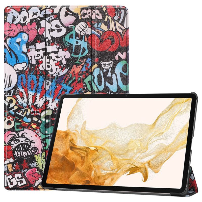 Samsung Galaxy Tab S9 Plus Graffitimønster