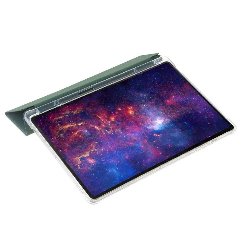 Samsung Galaxy Tab S9 Plus Tri-fold Transparent Bakside