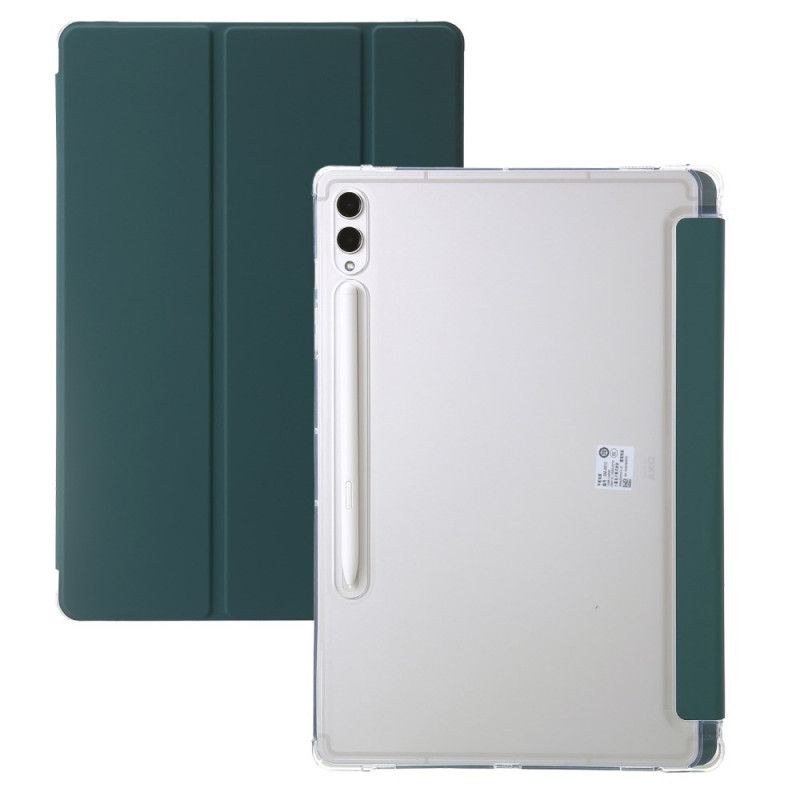 Samsung Galaxy Tab S9 Plus Tri-fold Transparent Bakside