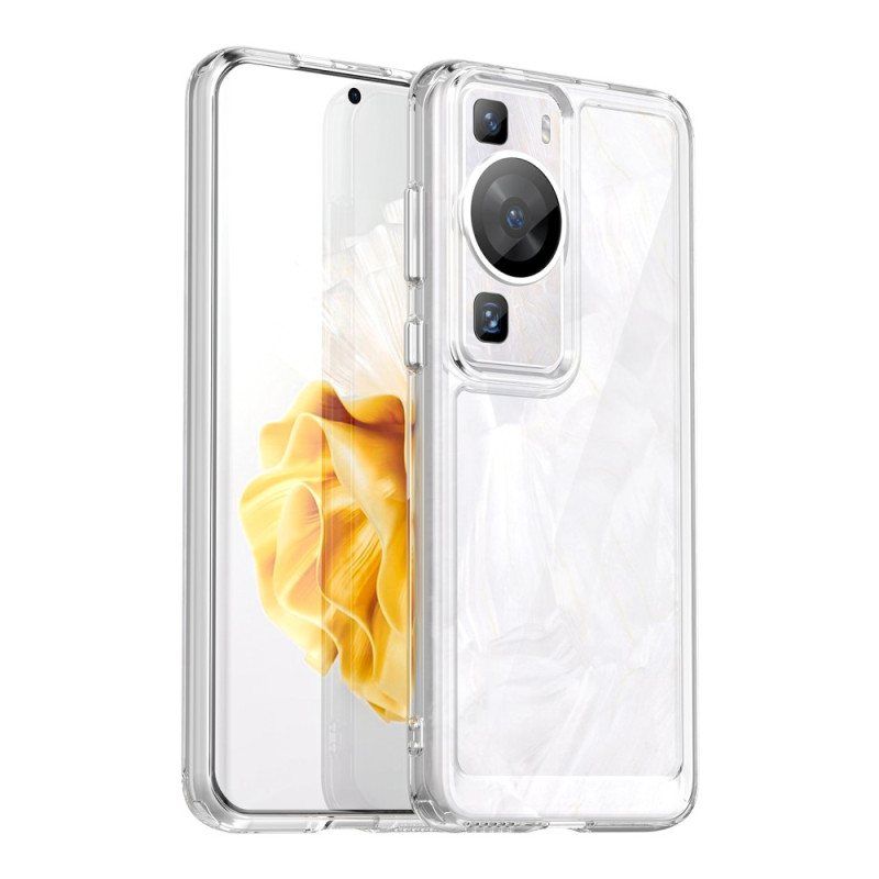 Deksel Til Huawei P60 Pro Hybrid Transparent