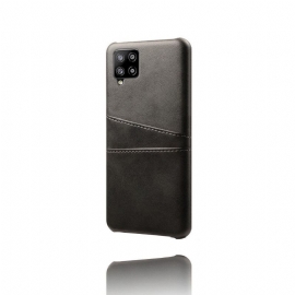 Deksel Til Samsung Galaxy A42 5G Melody Leather Effect Card Holder