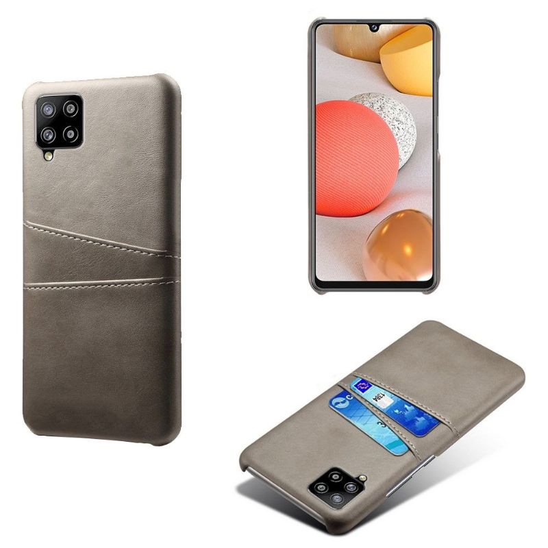 Deksel Til Samsung Galaxy A42 5G Melody Leather Effect Card Holder