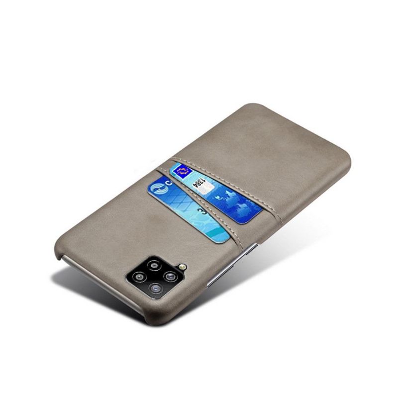 Deksel Til Samsung Galaxy A42 5G Melody Leather Effect Card Holder