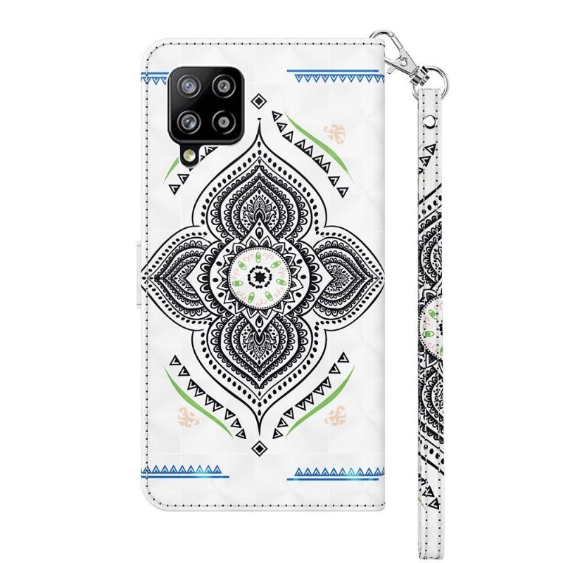 Folio Deksel Til Samsung Galaxy A42 5G Enkel Mandala