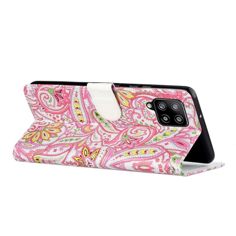 Folio Deksel Til Samsung Galaxy A42 5G Paisleyblomst