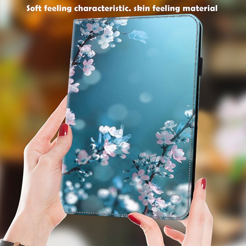 Etui Til Samsung Galaxy Tab S9 Plommeblomster