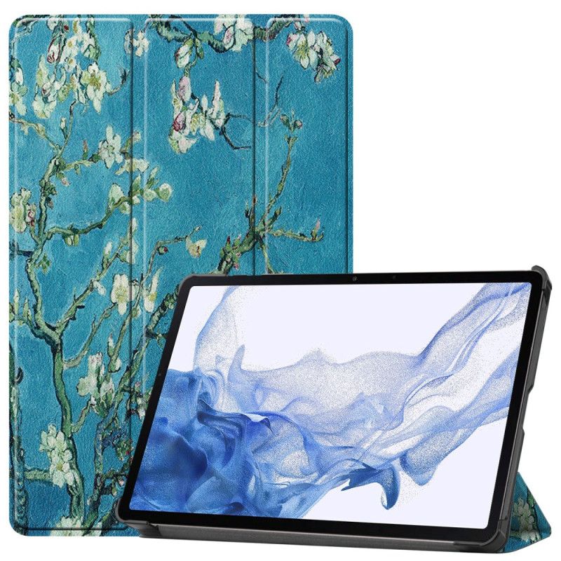 Samsung Galaxy Tab S9 Aprikosblomster