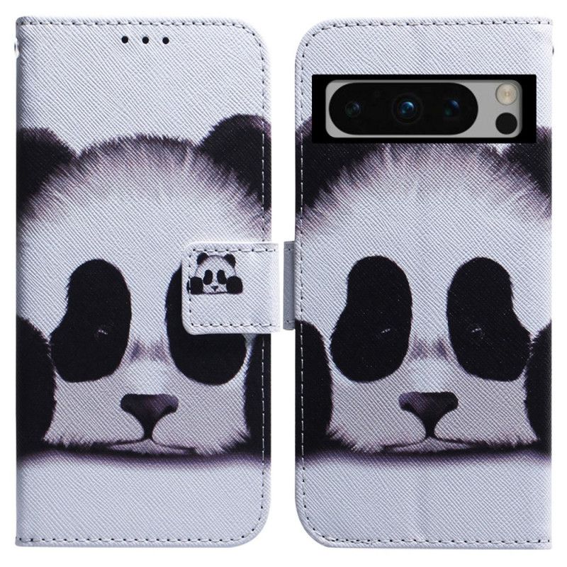 Folio Deksel Google Pixel 8 Pro Panda Face