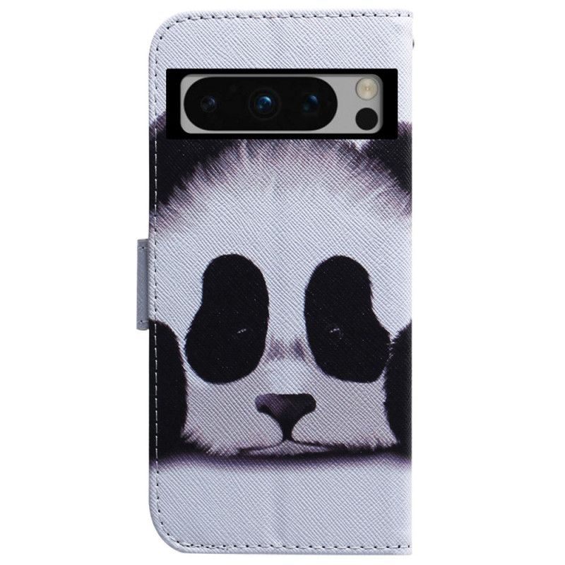 Folio Deksel Google Pixel 8 Pro Panda Face