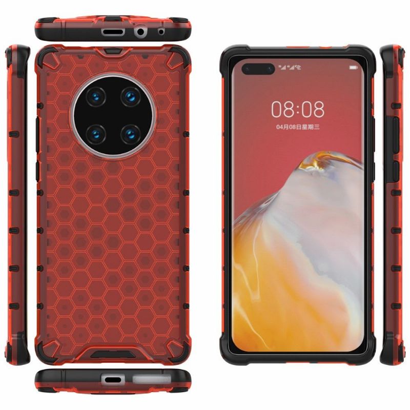 Deksel Til Huawei Mate 40 Pro Honeycomb Design