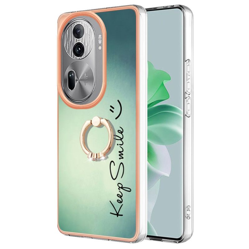 Deksel Oppo Reno 11 Pro 5g Keep Smile Ring Holder