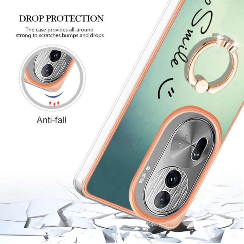 Deksel Oppo Reno 11 Pro 5g Keep Smile Ring Holder