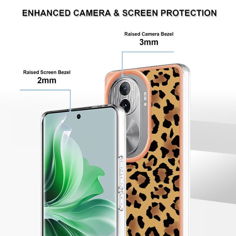 Deksel Til Oppo Reno 11 Pro 5g Leopardmønster