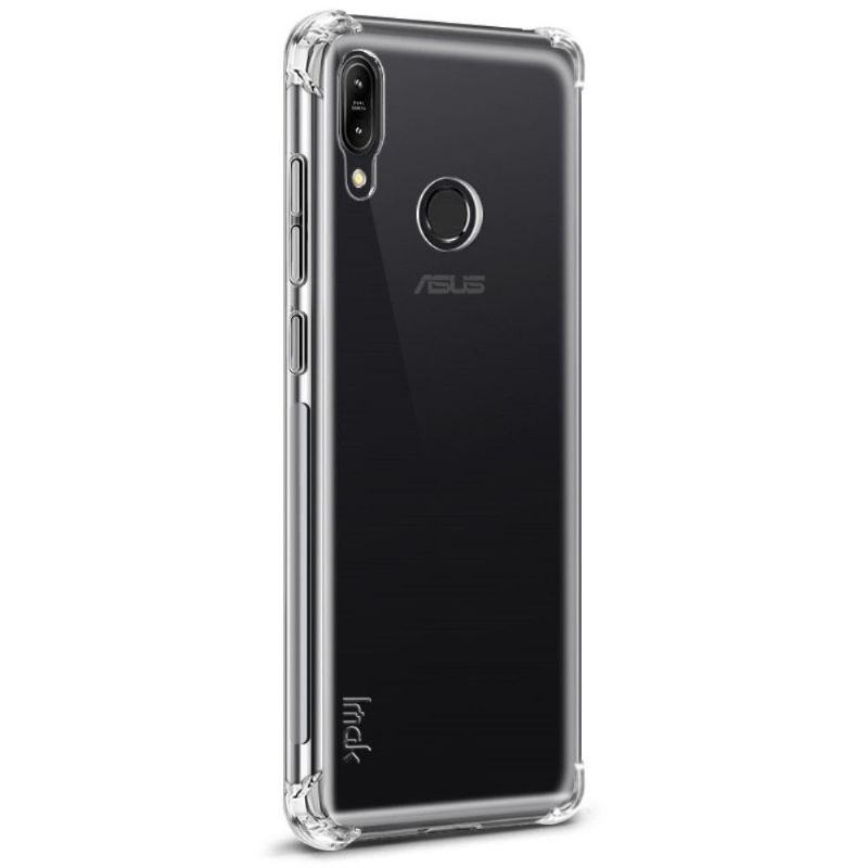 Asus Zenfone Max M2 - Class Protect Transparent Case + Beskyttelsesfilm