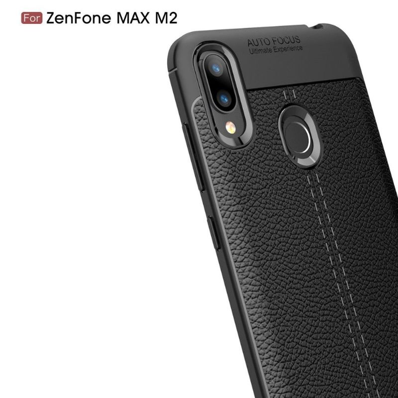 Deksel Til Asus Zenfone Max M2 Finishing Gel I Kunstskinn