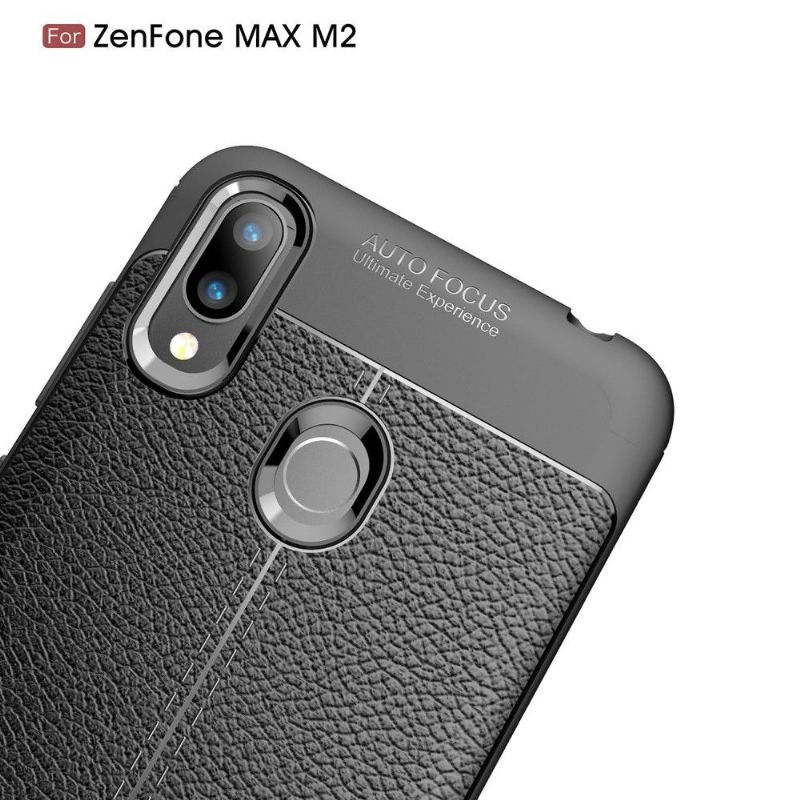 Deksel Til Asus Zenfone Max M2 Finishing Gel I Kunstskinn