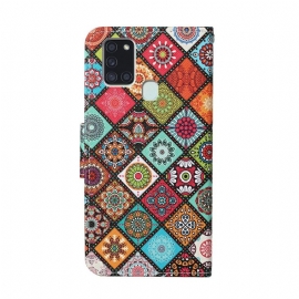 Lærdeksel Til Samsung Galaxy A21s Mandala Kaleidoskop