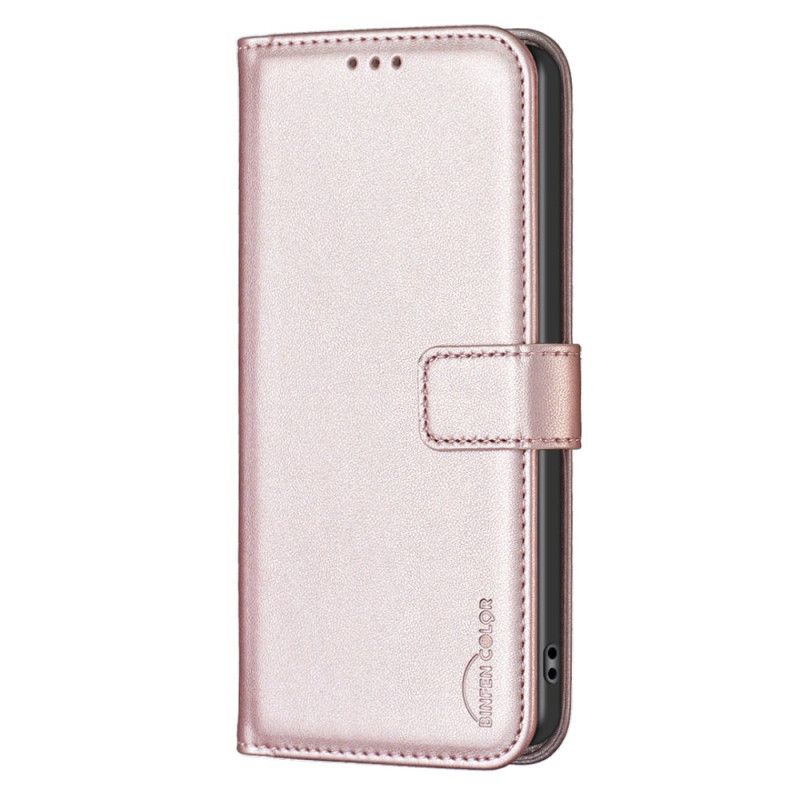 Folio Deksel Oppo Reno 11f 5g Faux Leather Binfen Farge