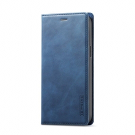 Beskyttelse Deksel Til iPhone 14 Plus Folio Deksel Faux Leather Lc.imeeke