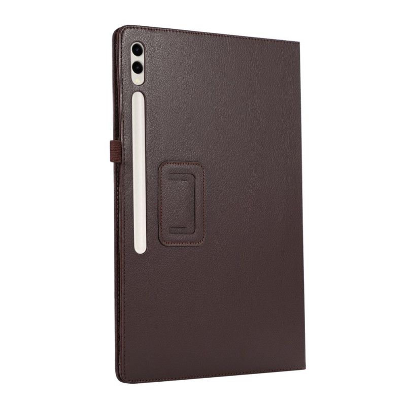 Etui Samsung Galaxy Tab S9 Ultra Litchi Leather Style