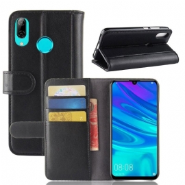 Etui Til Huawei Y7 2019 Lommebok Premium Skinn