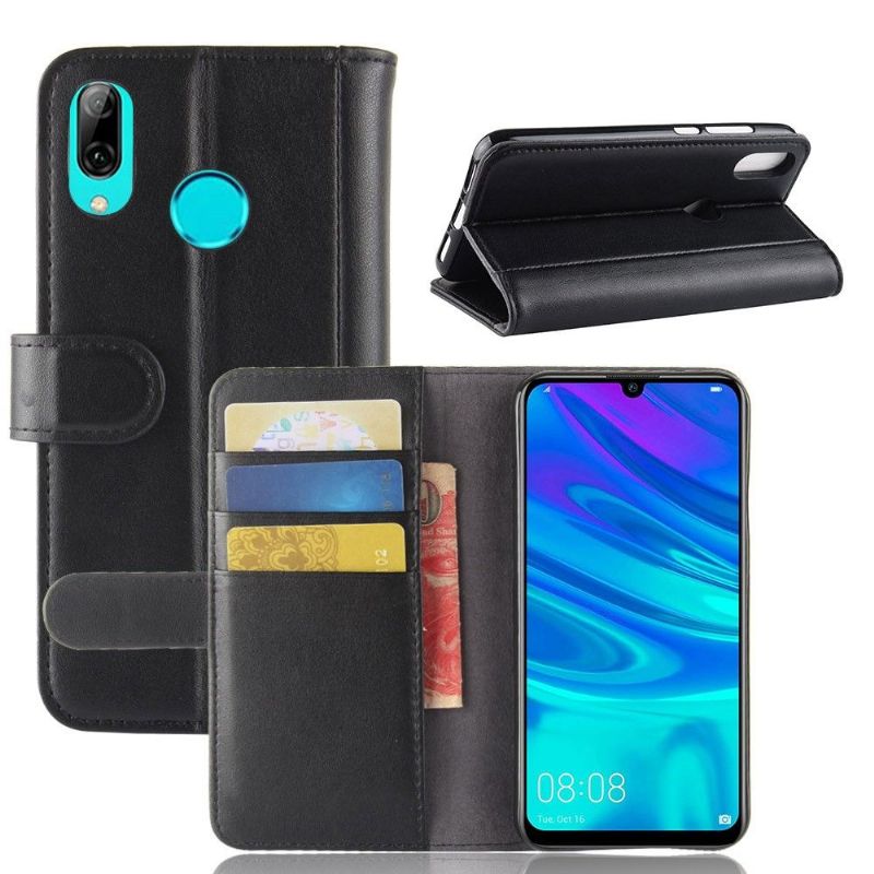 Etui Til Huawei Y7 2019 Lommebok Premium Skinn