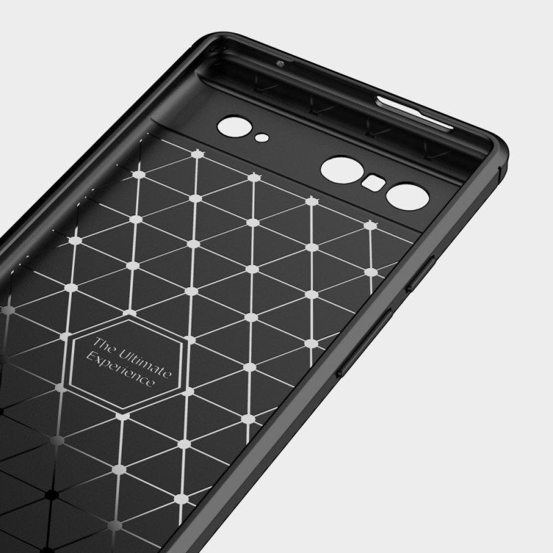 Deksel Til Google Pixel 7 Børstet Karbonfiber